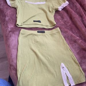 Green fairy set in size medium from Orange Juice the brand worn once didn’t like